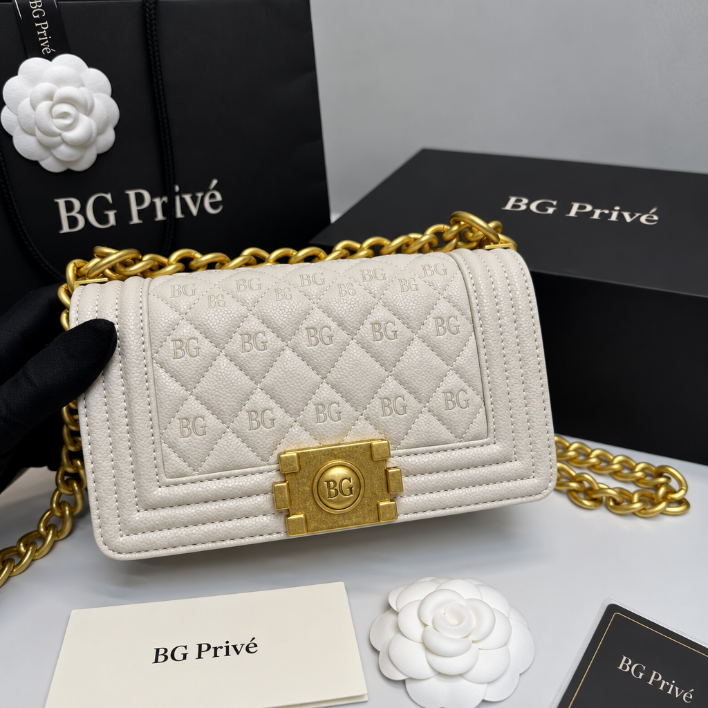 Small Boy Bag in Cream | BOY Handbag