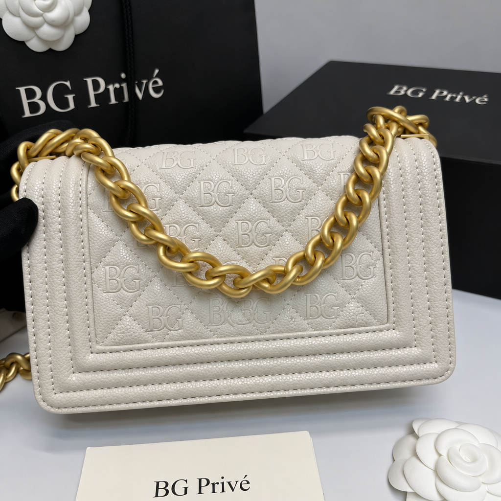 Small Boy Bag in Cream | BOY Handbag