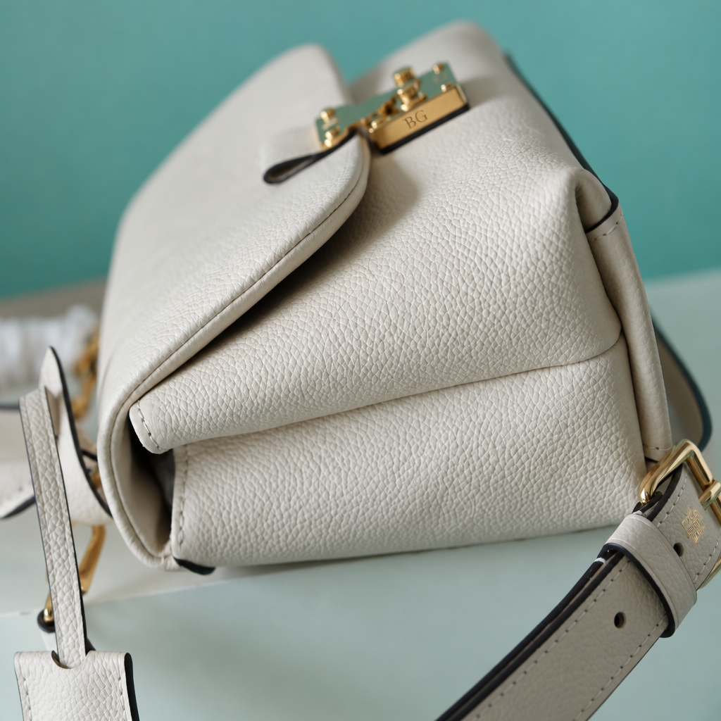 Madeleine BB in Crème Beige Monogram Empreinte Leather