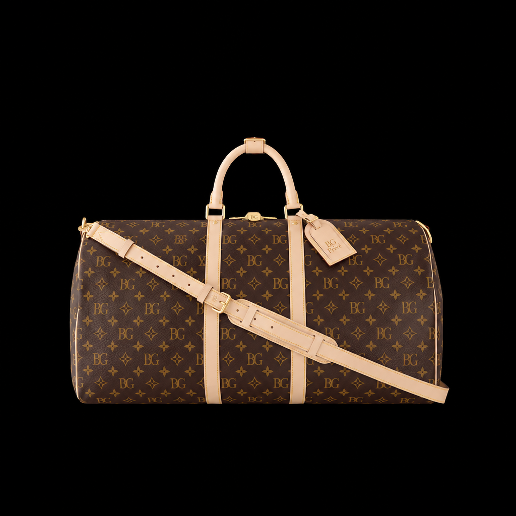 Keepall Bandouliere 55 Monogram Travel Duffel