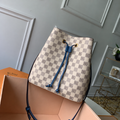 NeoNoe MM Damier Azur Bleuet Bucket Bag
