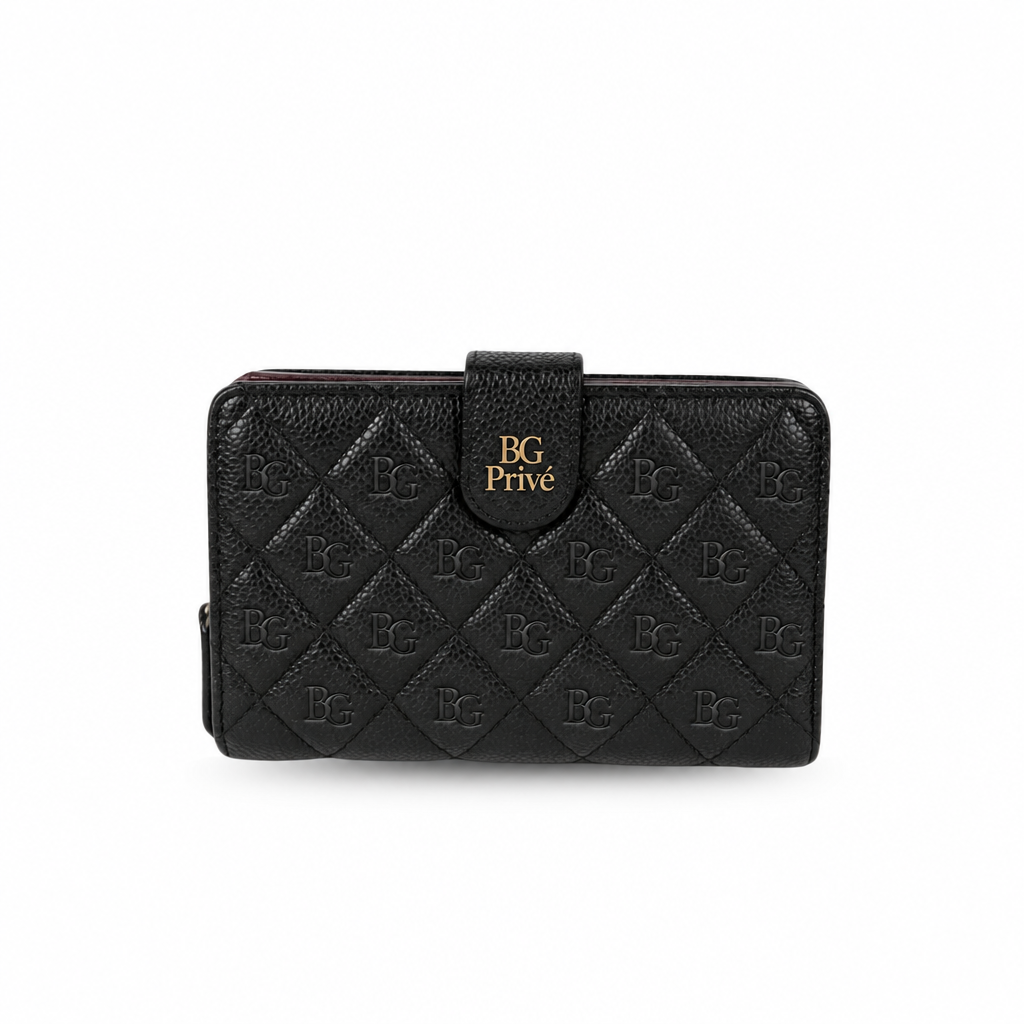 Timeless Classic Medium Wallet in Black Caviar Leather
