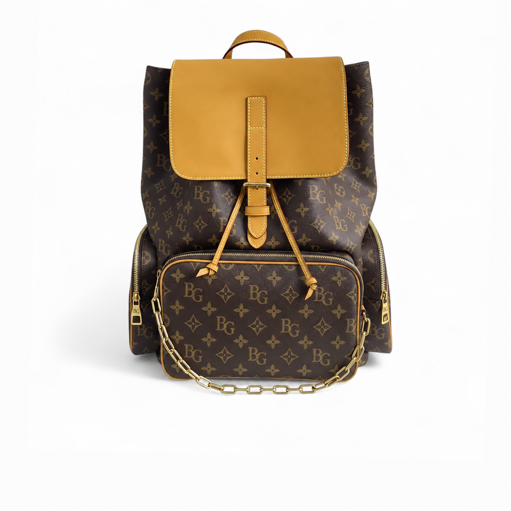 Trio Backpack in Brown Monogram Canvas M44658