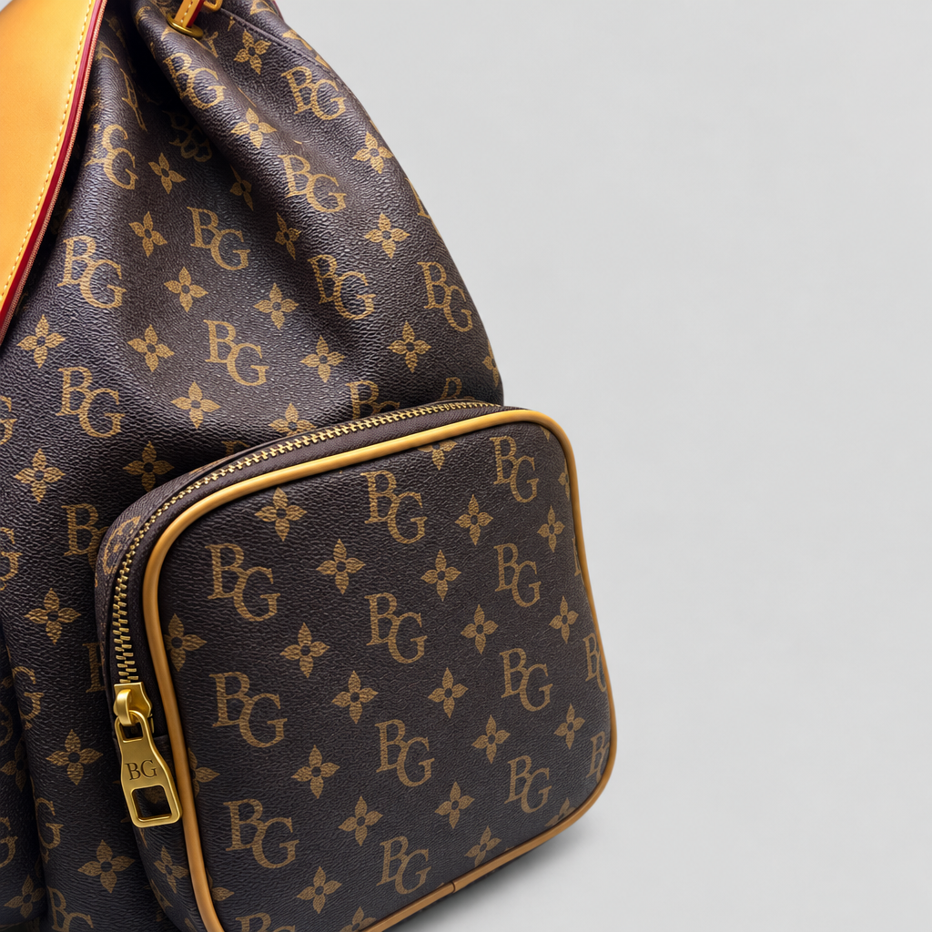 Trio Backpack in Brown Monogram Canvas M44658