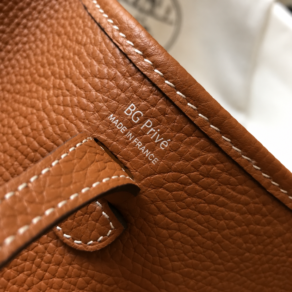 Evelyne TPM 16 Amazone Bag in Warm Brown with Cavale Canvas Strap