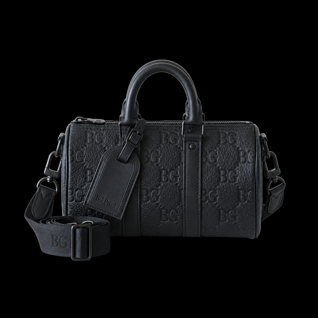 Keepall Bandoulière 25 Black Taurillon Monogram Leather