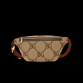 Jumbo Belt Bag in Camel and Ebony