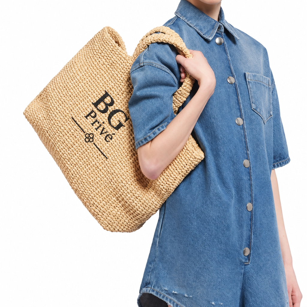 Crochet Tote Bag Natural – 1BG392