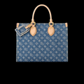 OnTheGo MM Monogram Denim Tote Bag