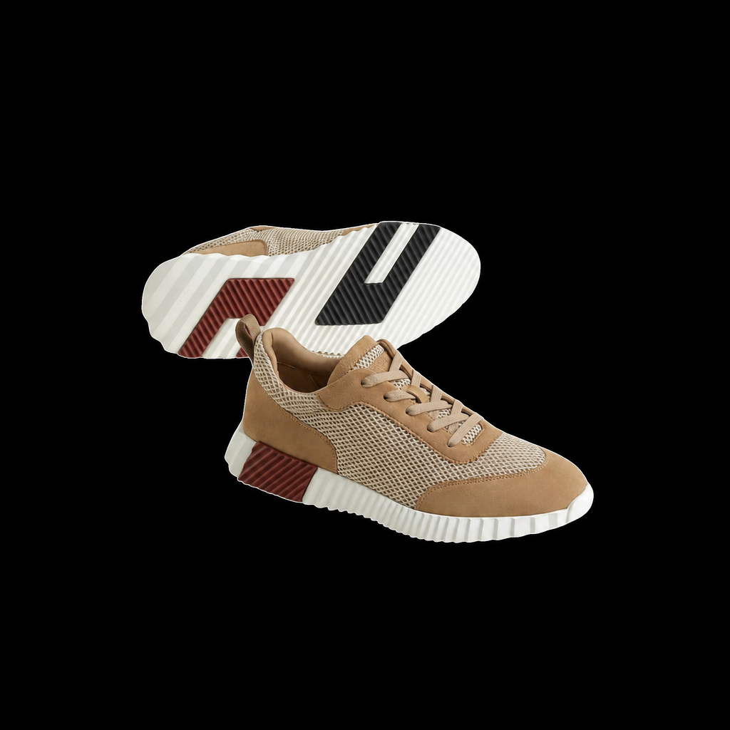 Bouncing Sneakers in Beige Argile for Men