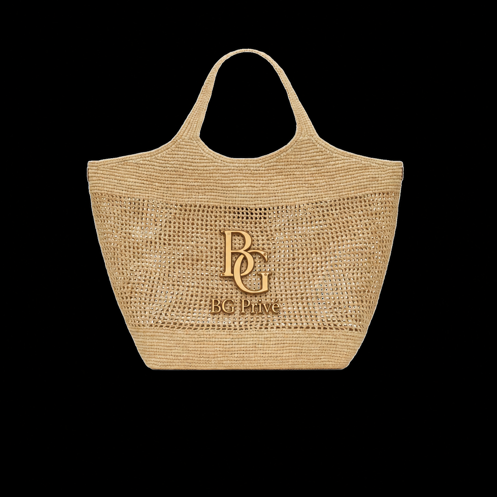 Icare Bag Maxi Shopping Tote in Raffia