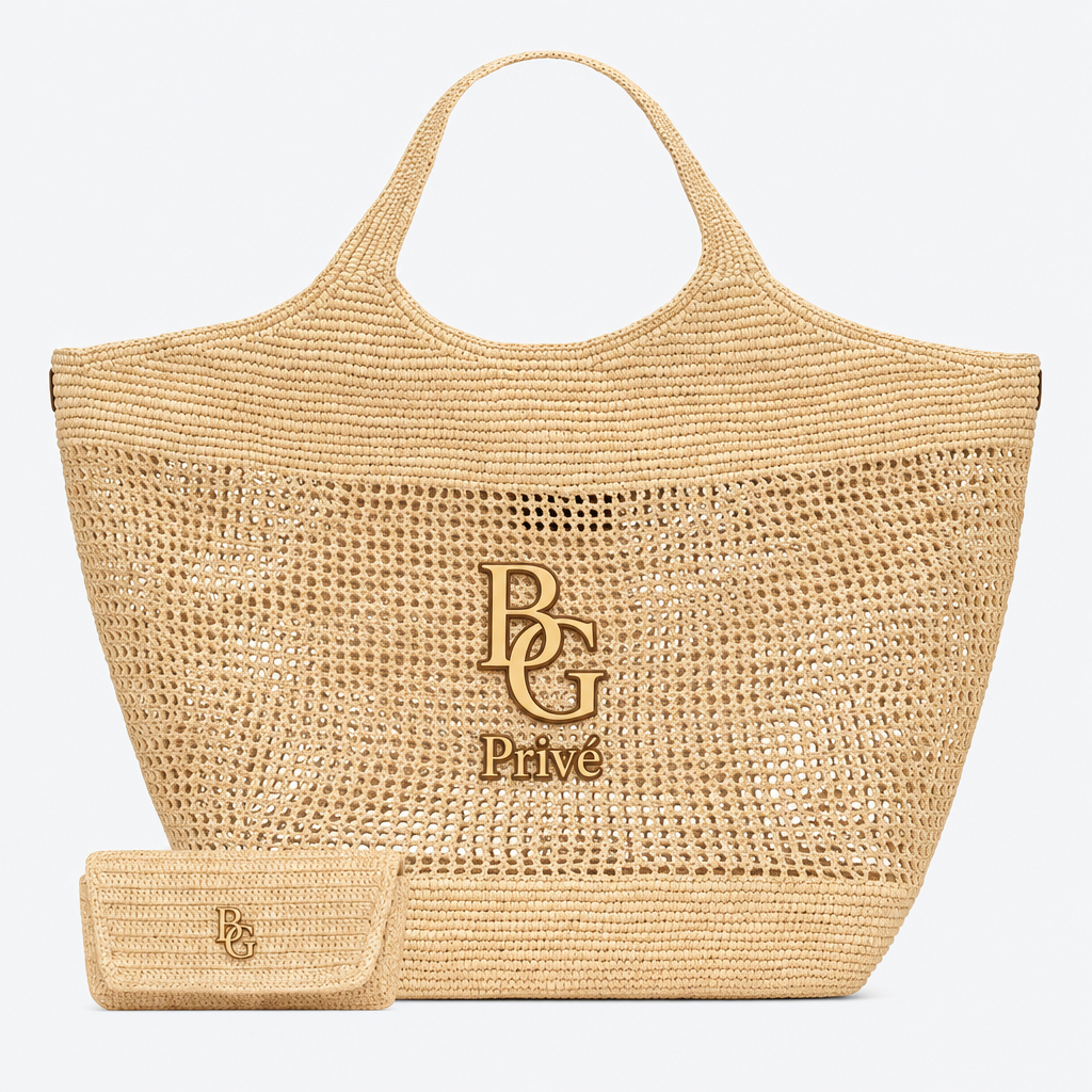 Icare Bag Maxi Shopping Tote in Raffia