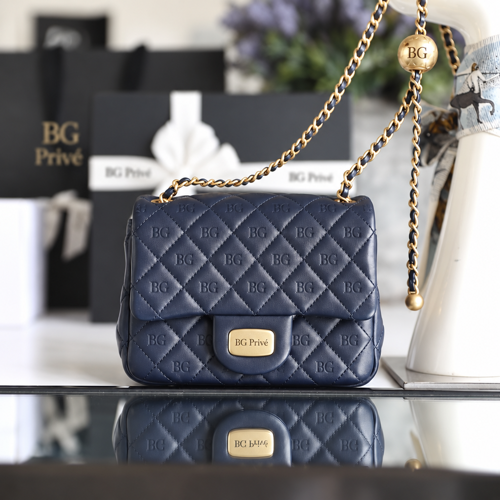 Pearl Crush Mini Square Flap Bag AS1786
