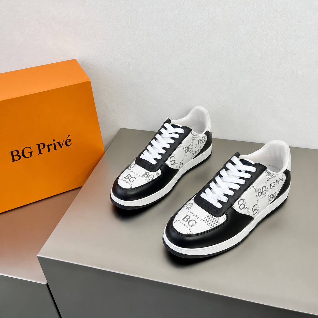 Rivoli Sneaker in Maxi Damier Grained Calf Leather