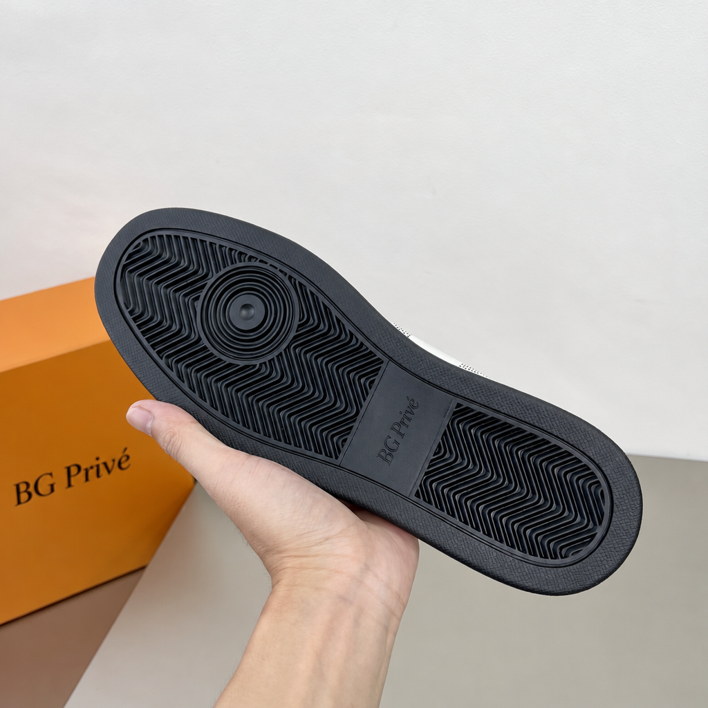 Rivoli Sneaker in Maxi Damier Grained Calf Leather
