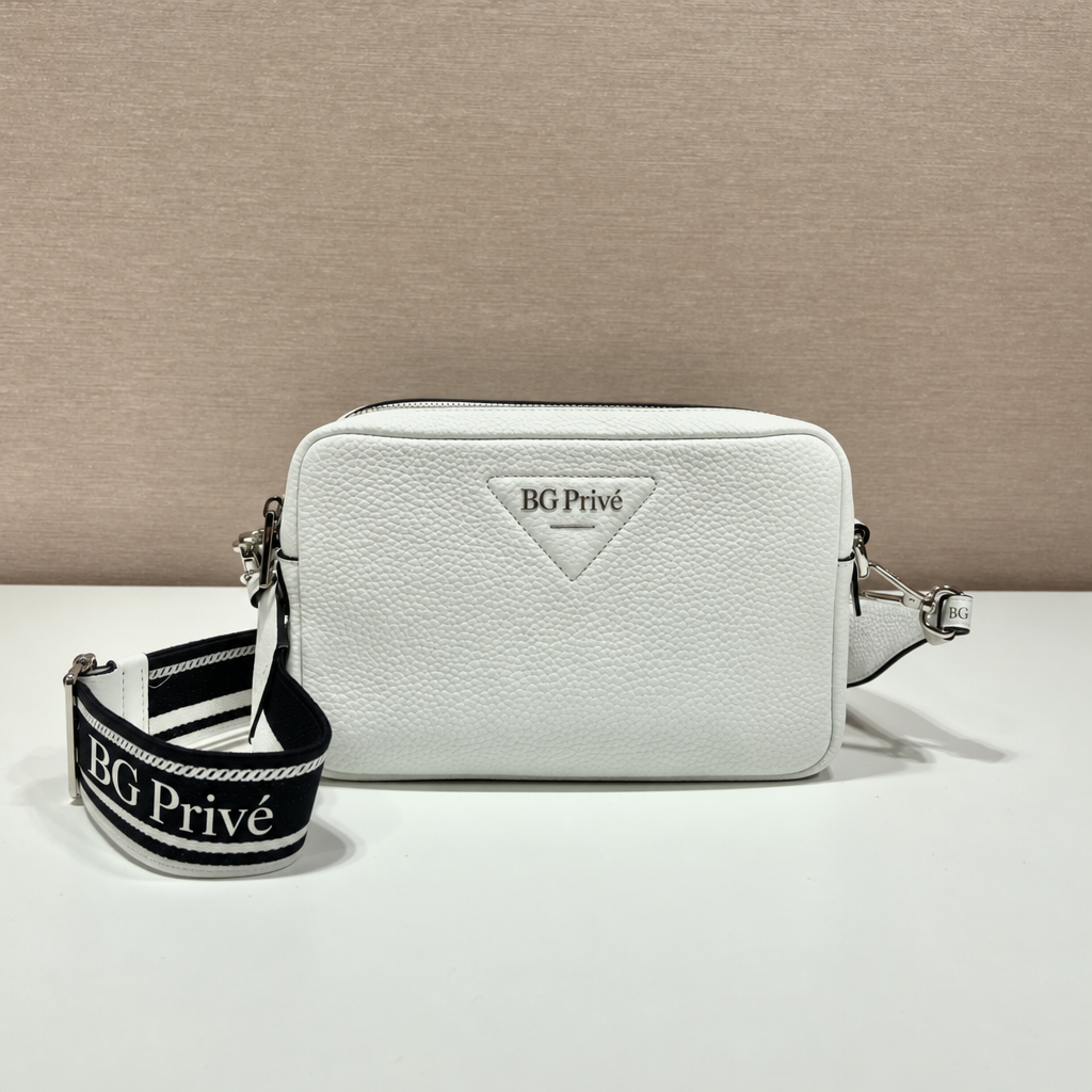 Flou Bag Medium Leather Shoulder Bag 1BH082