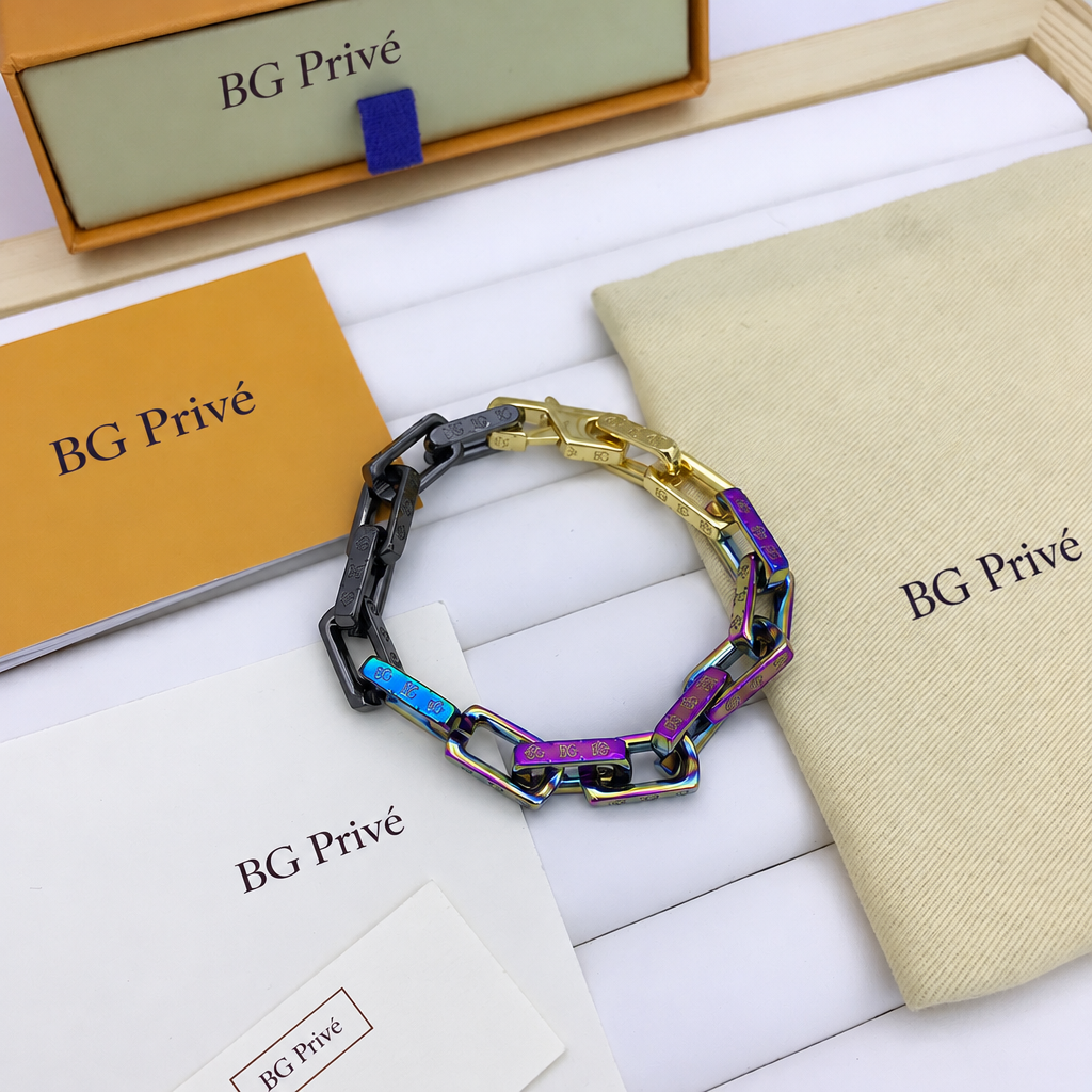 Monogram Colors Chain Bracelet