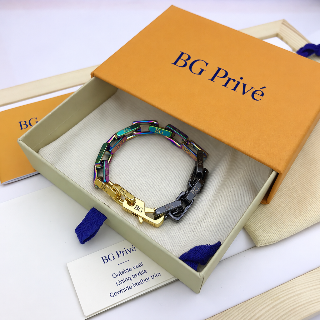 Monogram Colors Chain Bracelet