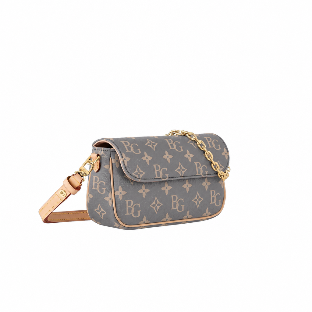 Ivy Bag Wallet On Chain in Trianon Gray
