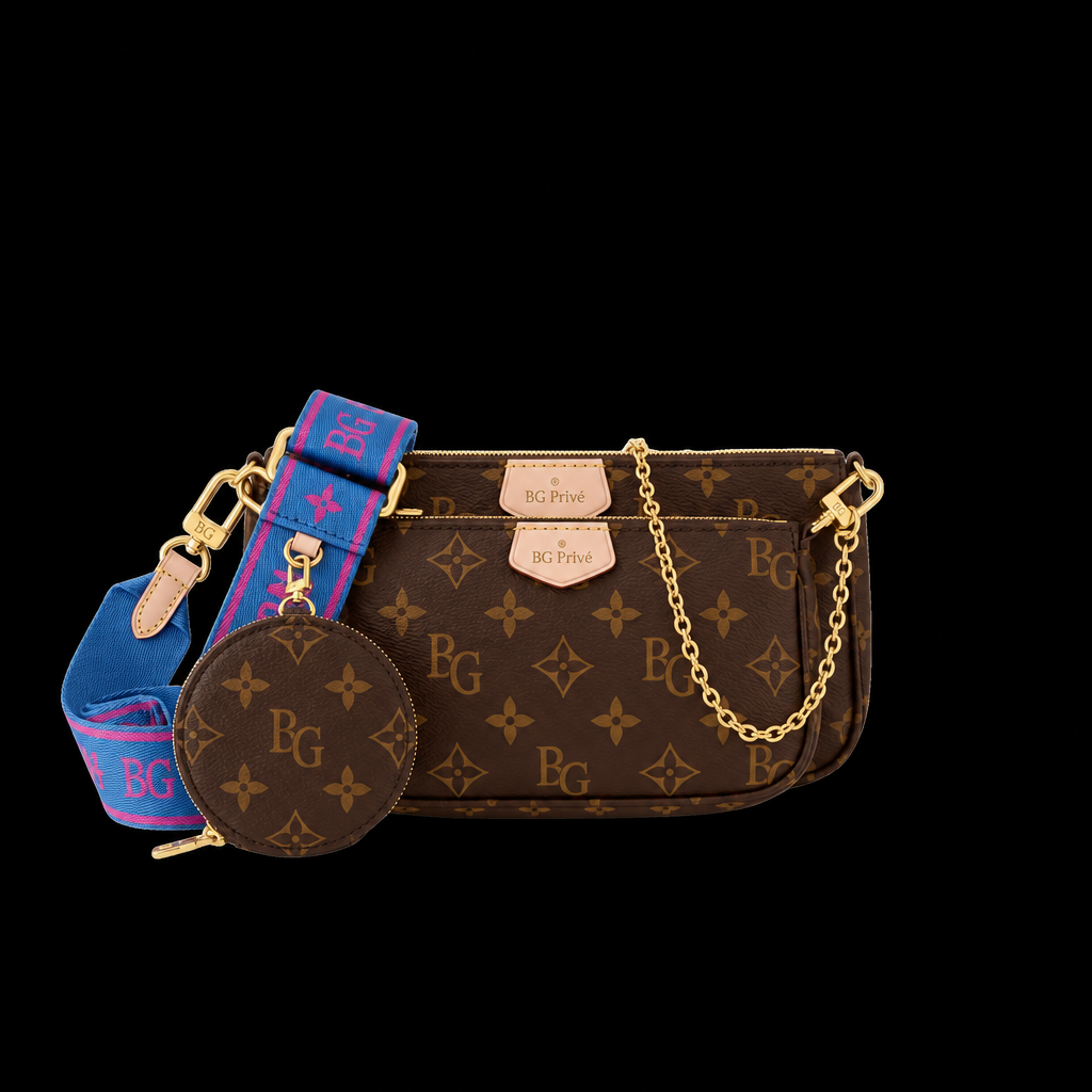 Multi Pochette Accessoires Monogram Crossbody Set