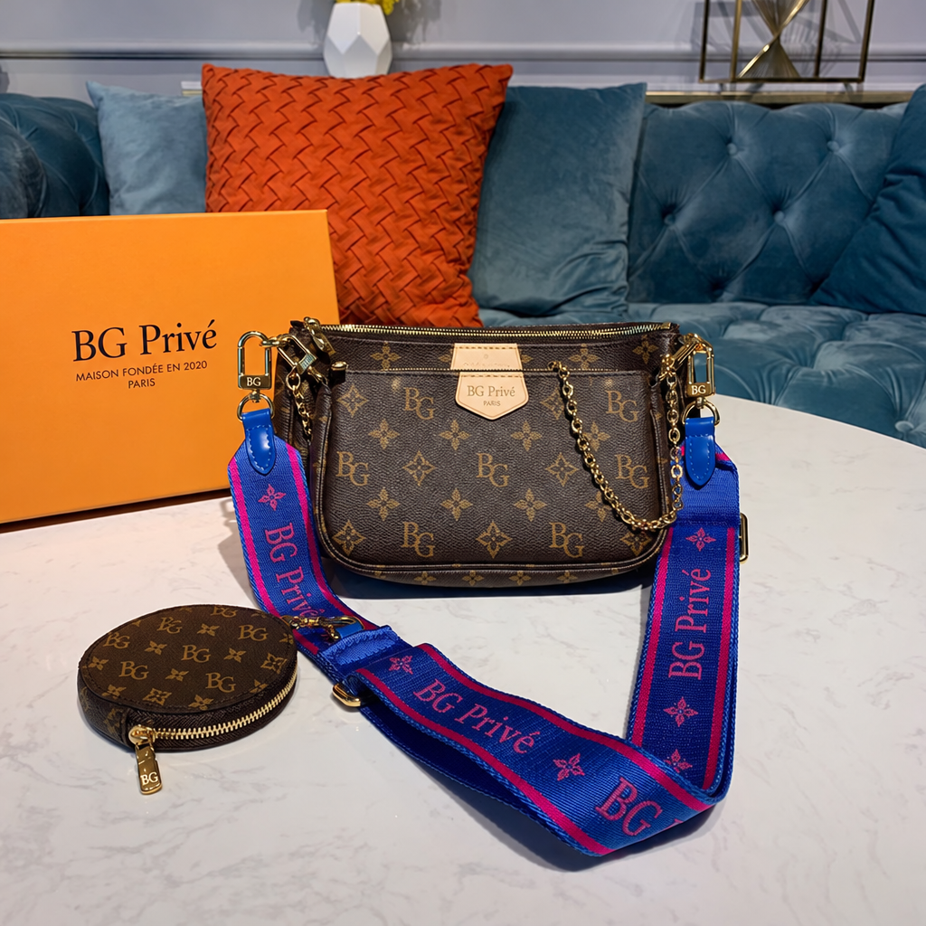 Multi Pochette Accessoires Monogram Crossbody Set