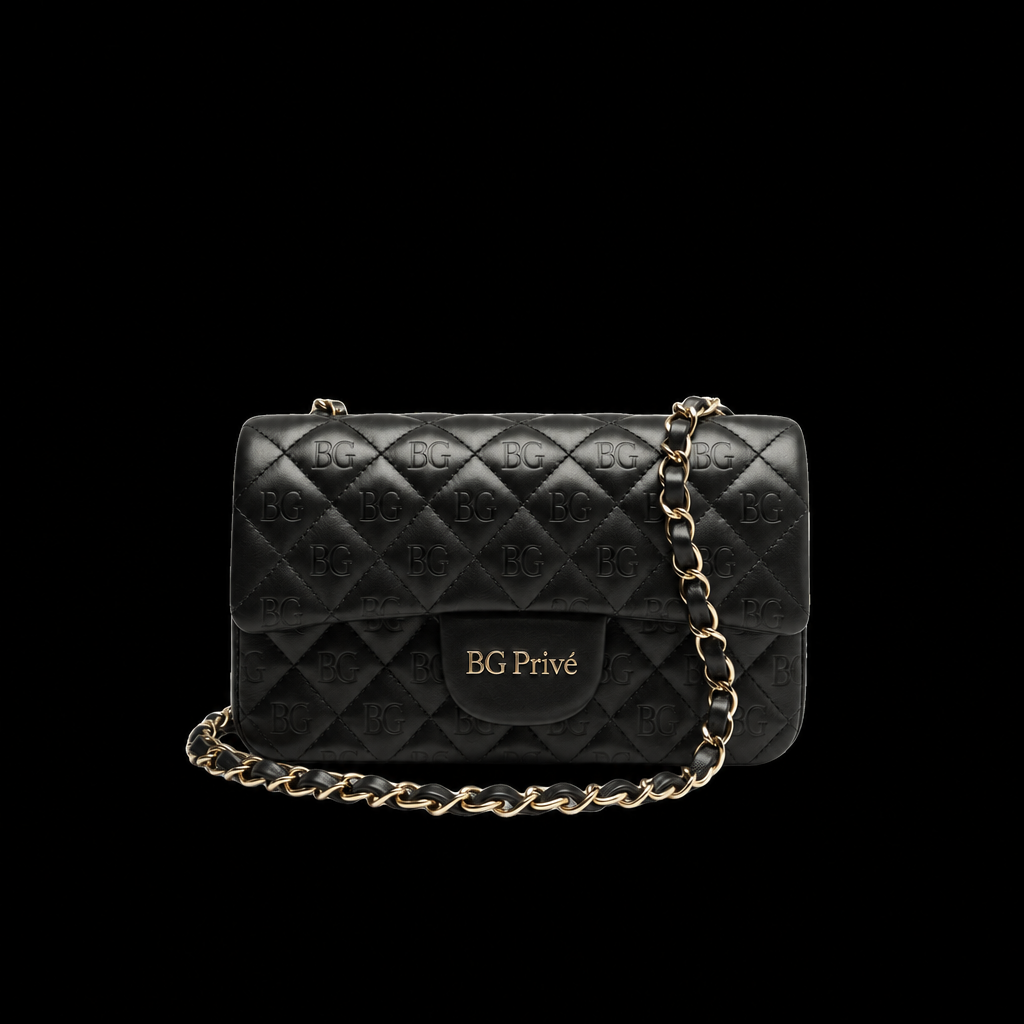 Mini Flap Bag Rectangular Mini Classic Handbag in Black