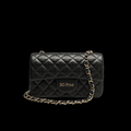 Mini Flap Bag Rectangular Mini Classic Handbag in Black