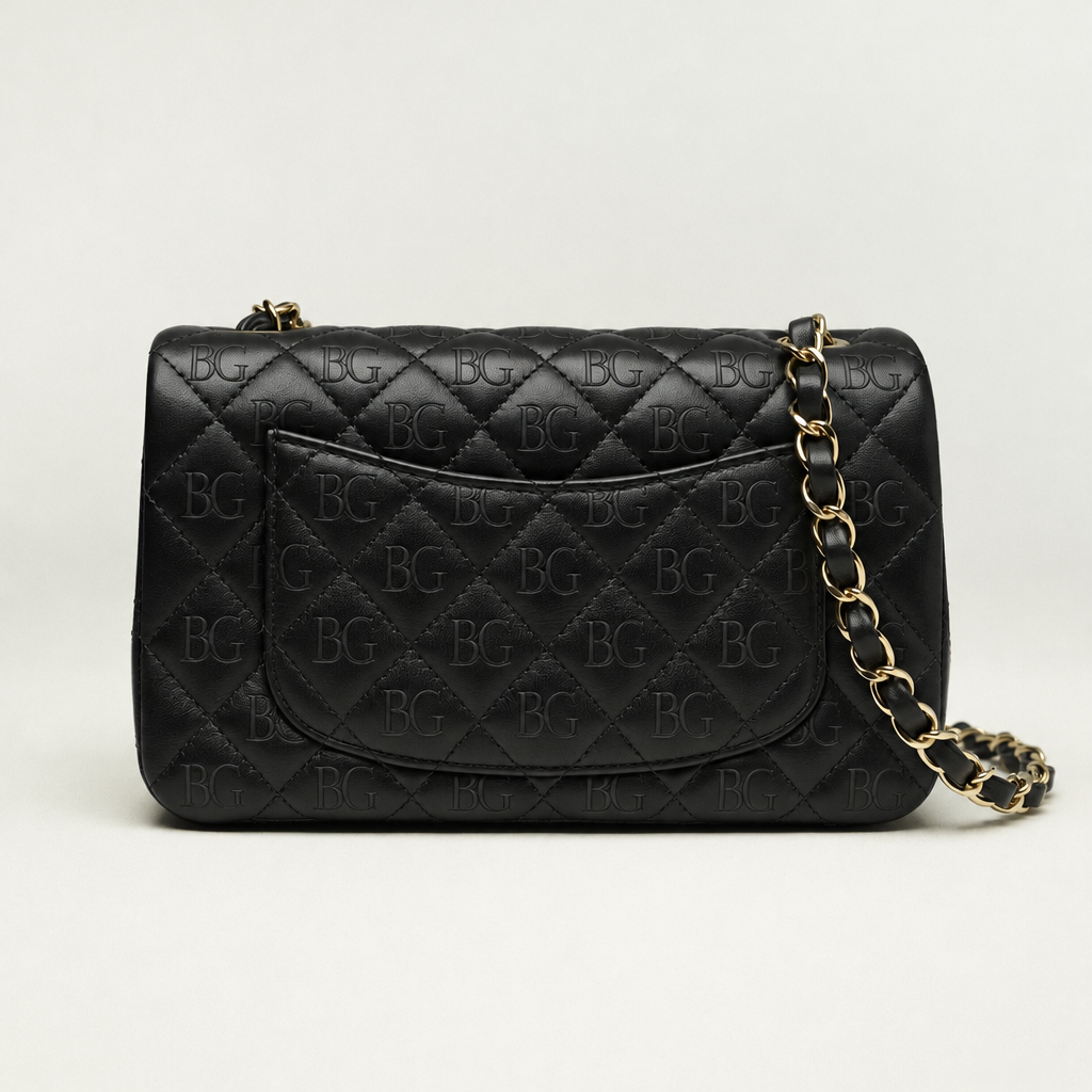 Mini Flap Bag Rectangular Mini Classic Handbag in Black