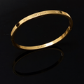 Logo Hinged Bangle