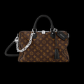 Speedy Soft 30 Dark Monogram Black Bag