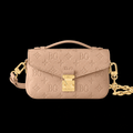 Pochette Métis East West in Sand Monogram Empreinte Leather