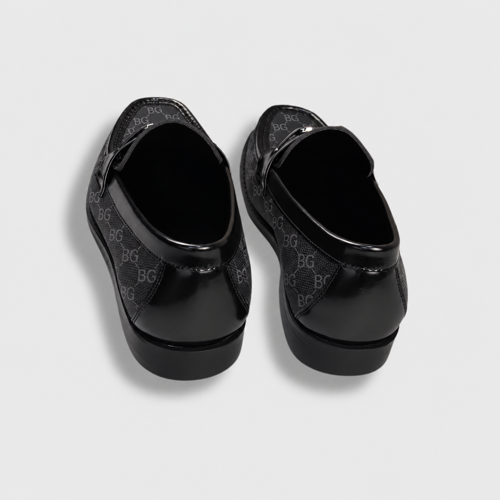Hockenheim Moccasin in Damier Graphite Canvas