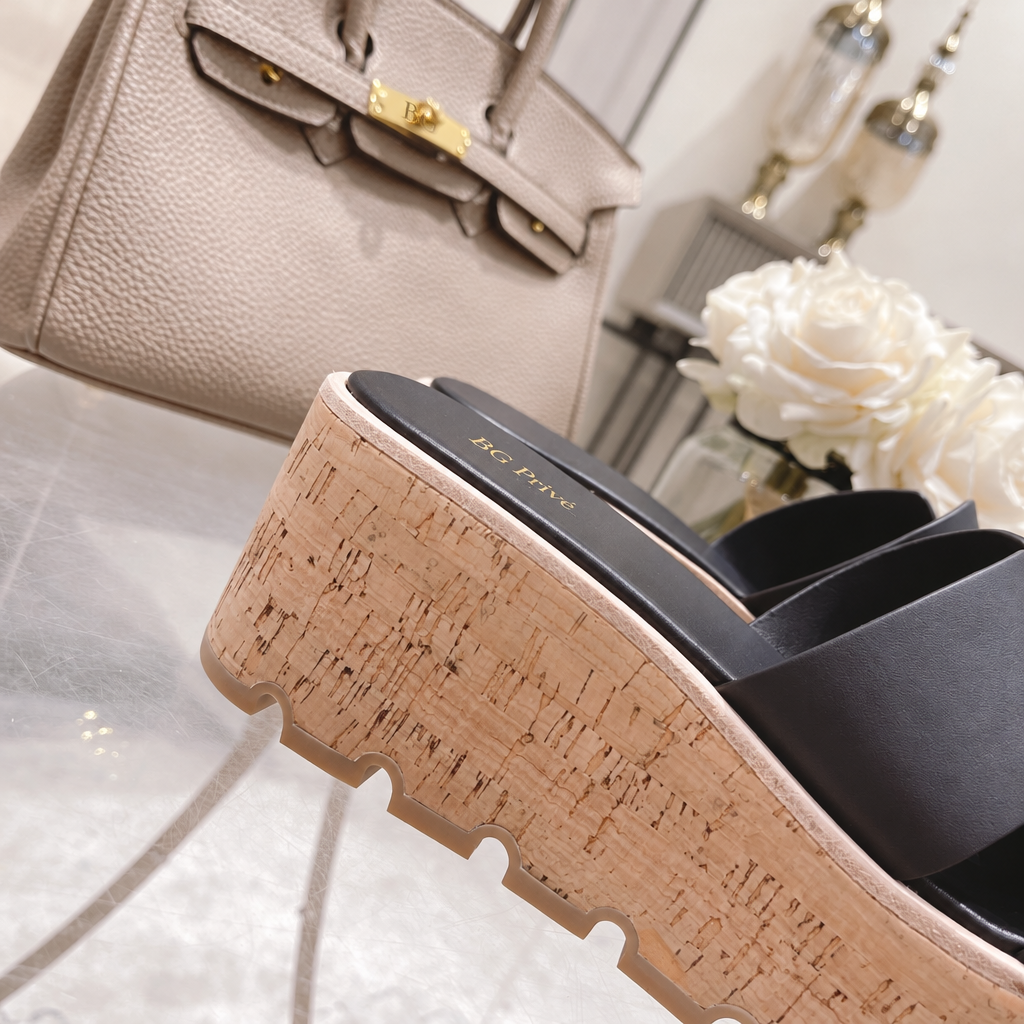 Eze 30 Sandal in Noir
