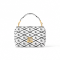 GO-14 MM Malletage Handbag White/Black