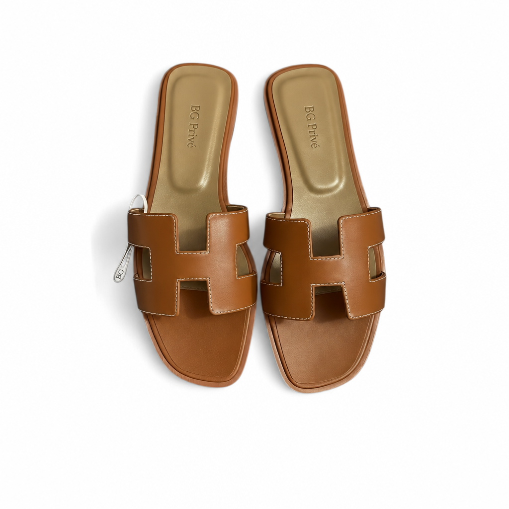Oran Sandal in Palissandre/Blanc, Size 37