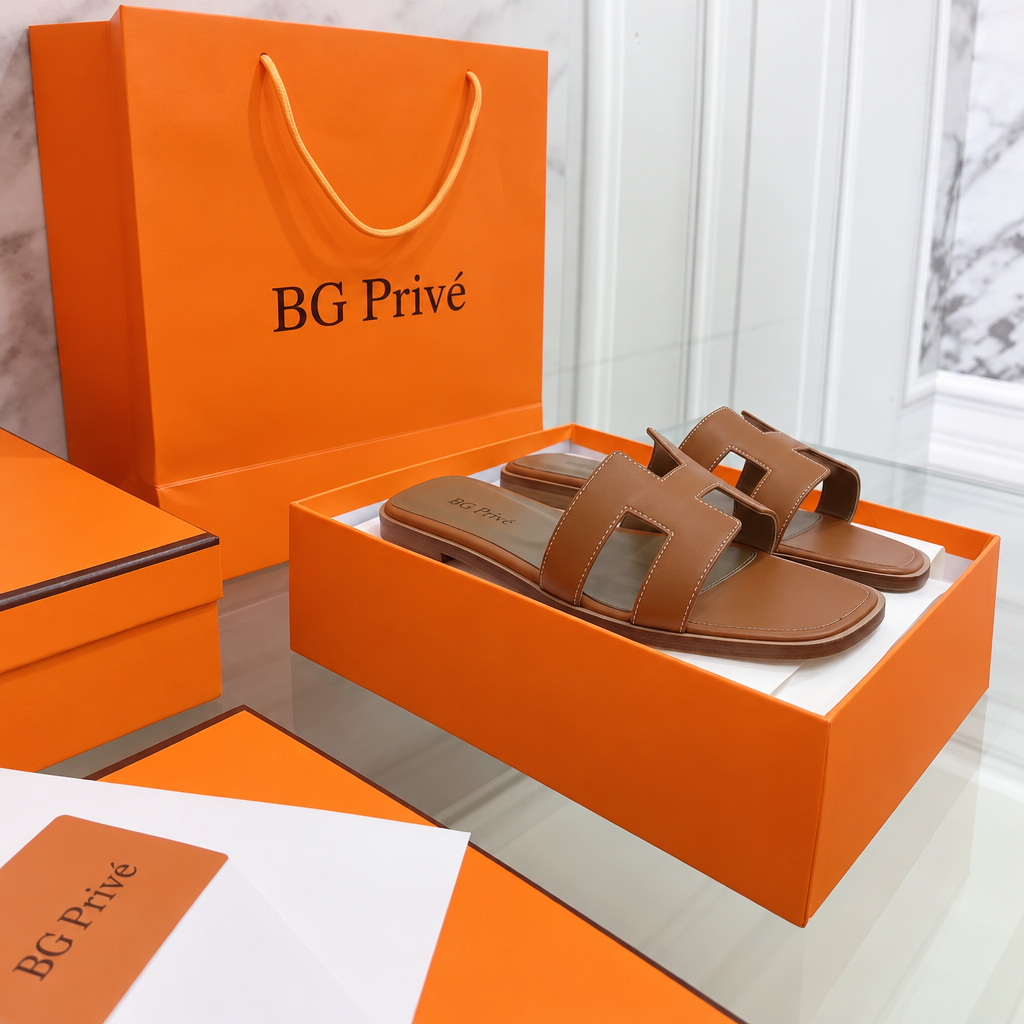 Oran Sandal in Palissandre/Blanc, Size 37