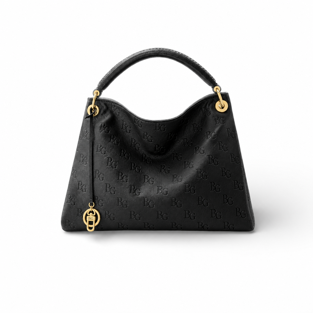 Artsy MM Monogram Empreinte Noir Leather Handbag