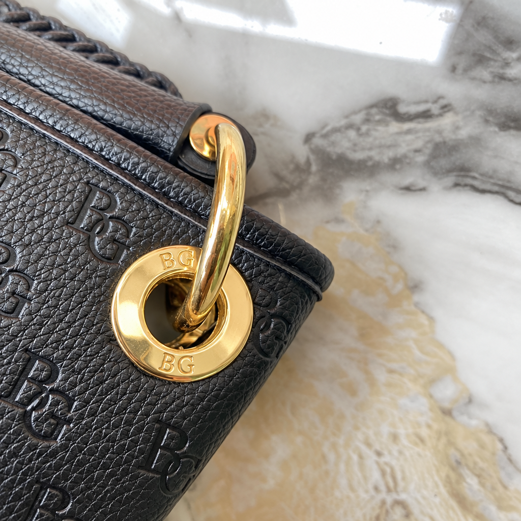 Artsy MM Monogram Empreinte Noir Leather Handbag
