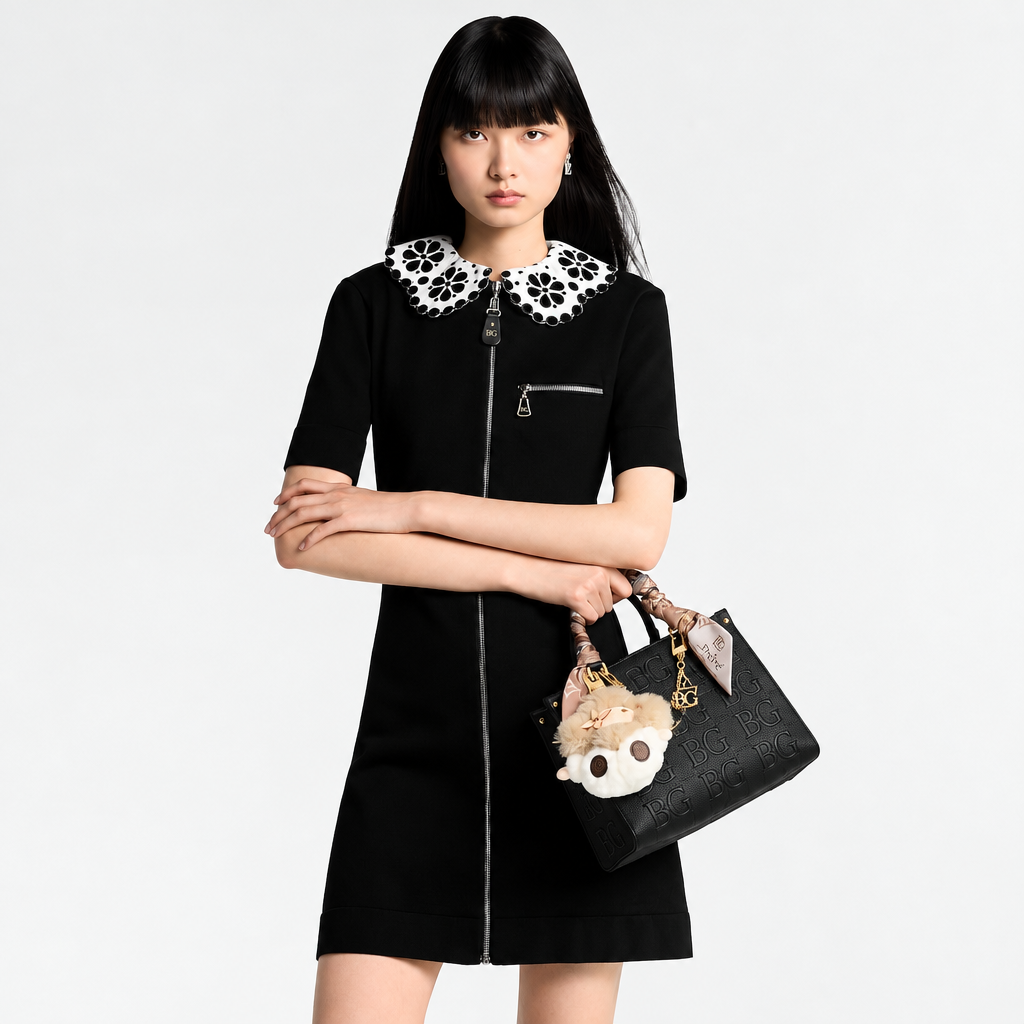 Fleur de Monogram Bag Charm Chain M01413