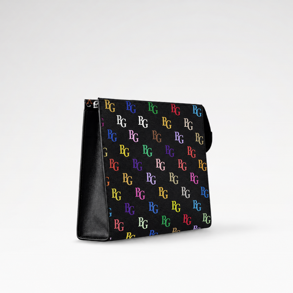 Murakami Toiletry Pouch Monogram Multicolore Black M13746