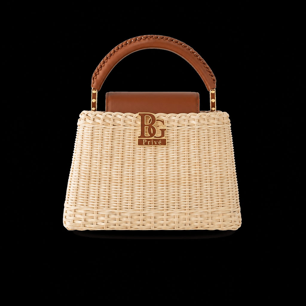 Capucines BB Rattan Handbag M26025