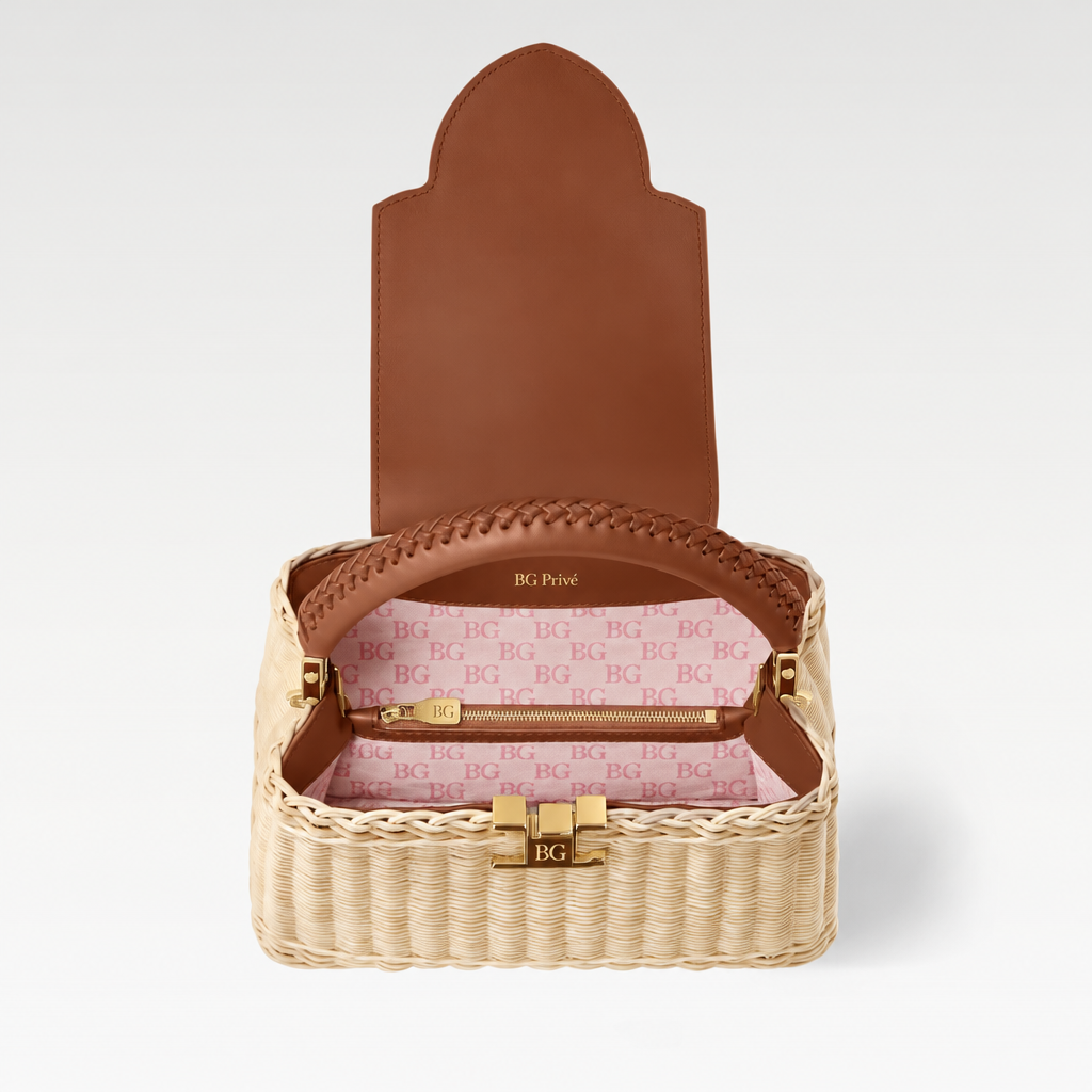 Capucines BB Rattan Handbag M26025