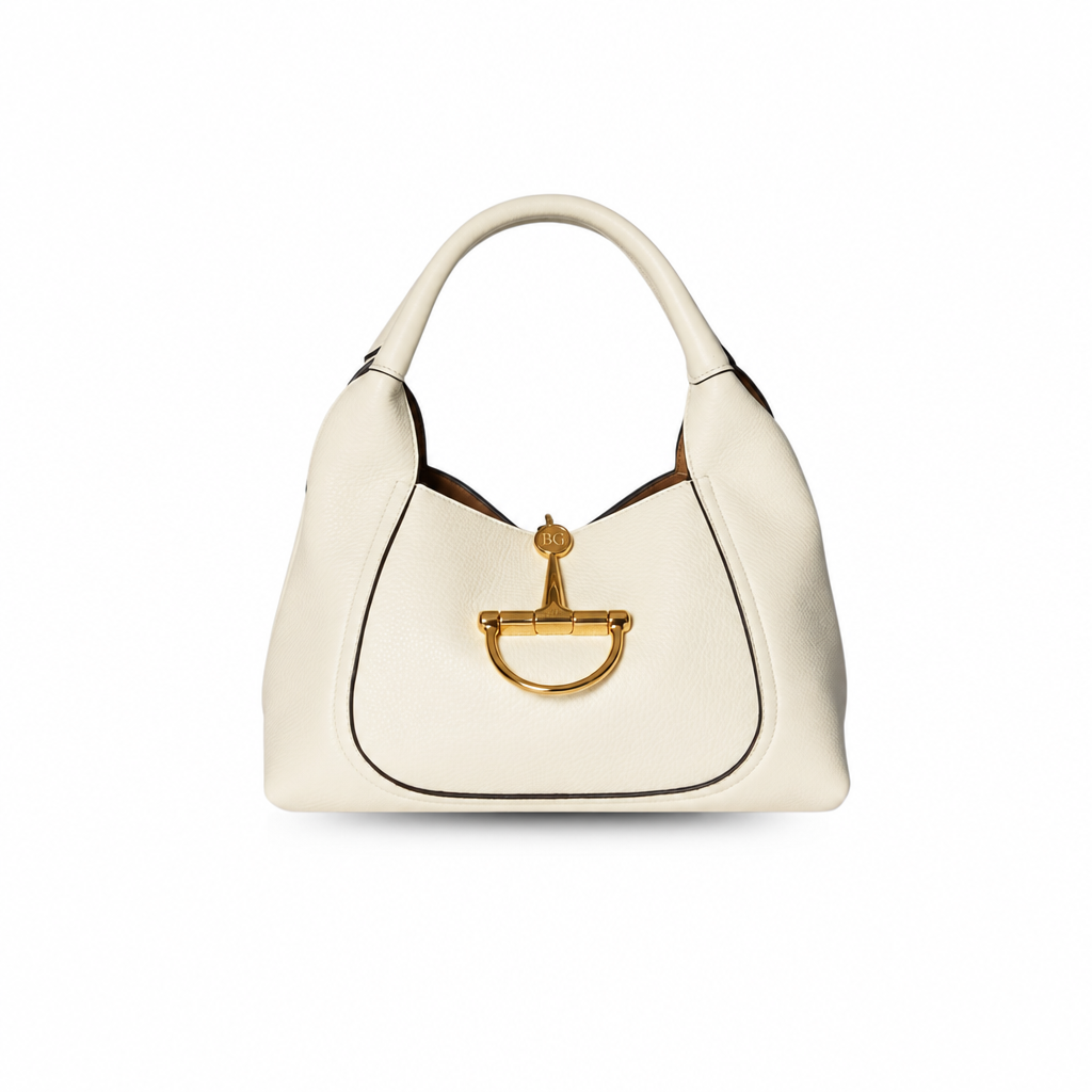 Softbit Bag – Medium Top Handle in White