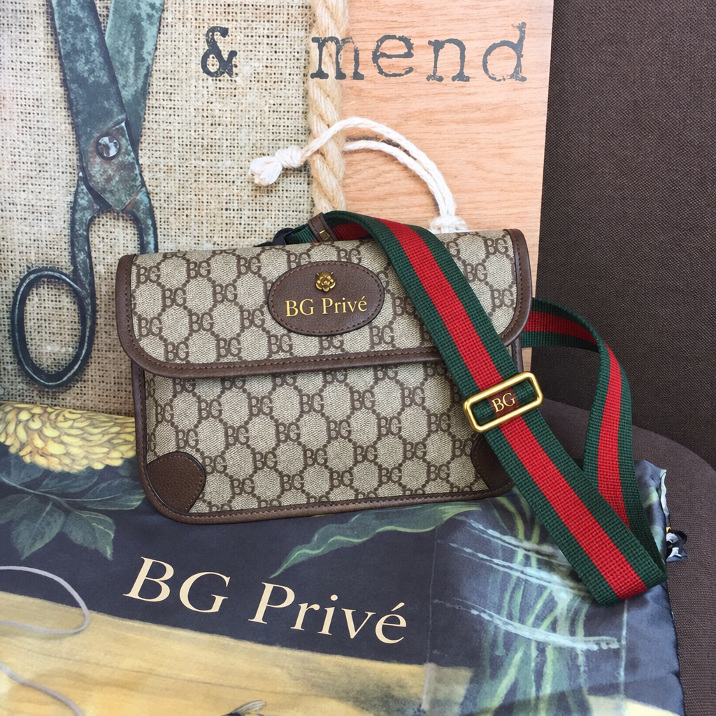 Neo Vintage Belt Bag – Beige/Ebony