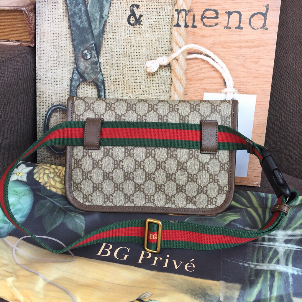 Neo Vintage Belt Bag – Beige/Ebony