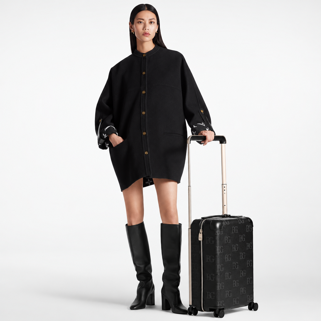 Horizon 55 Monogram Empreinte Giant Leather Cabin Suitcase