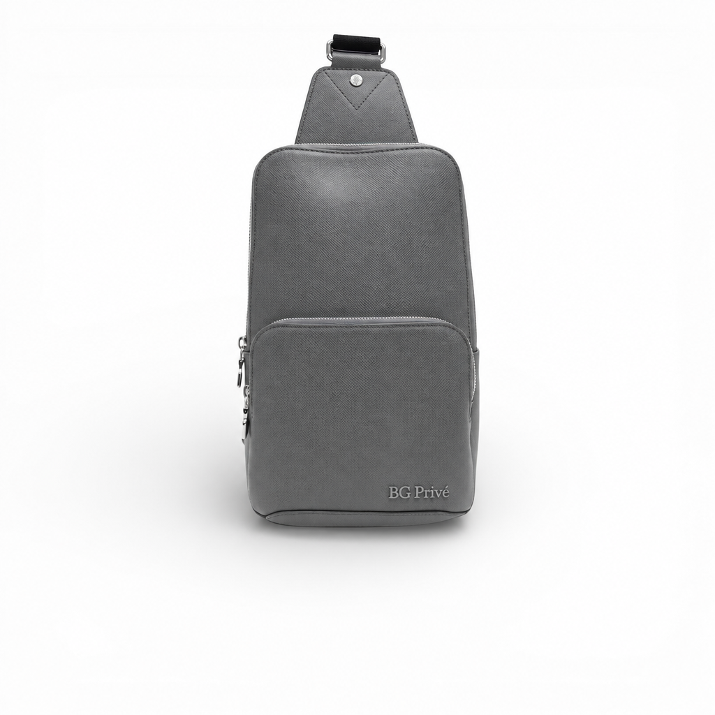 Avenue Bag in Gris Taiga Leather