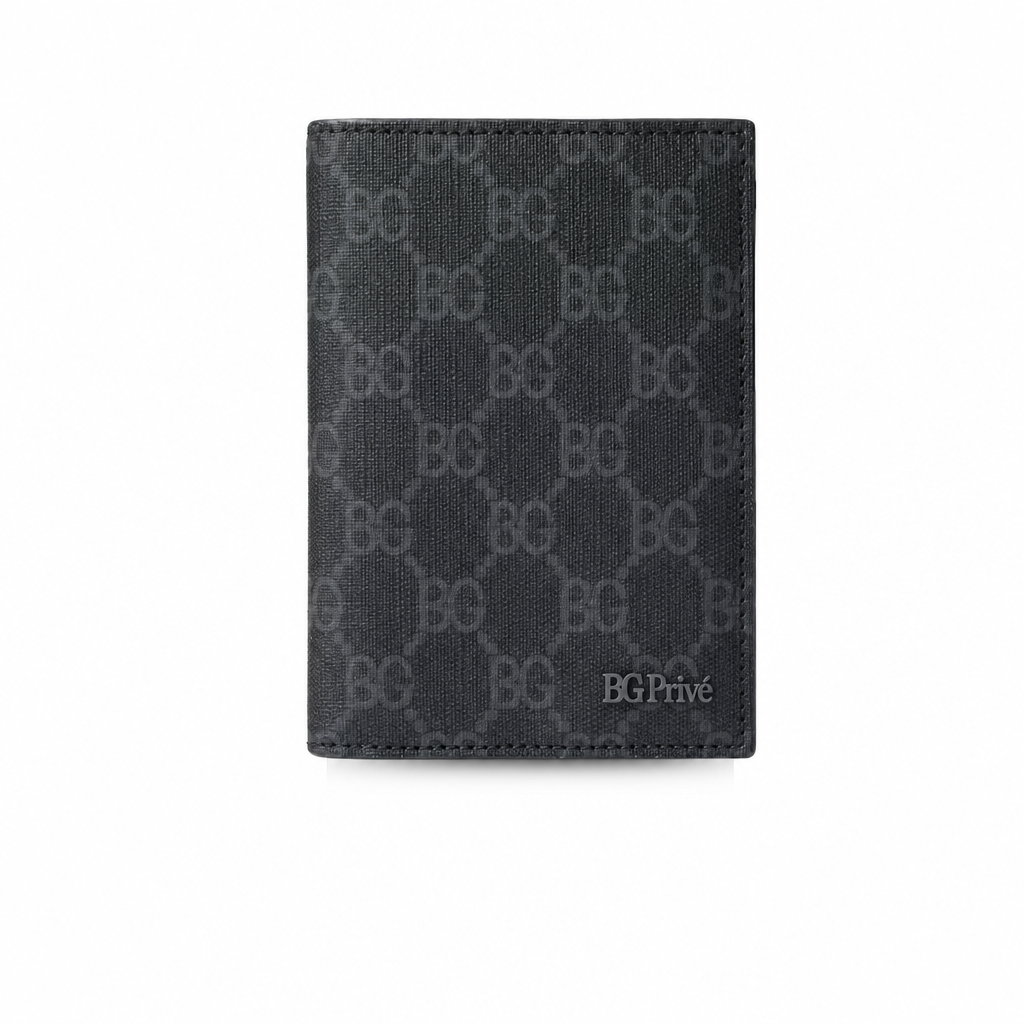 Passport Holder with Grey Interior