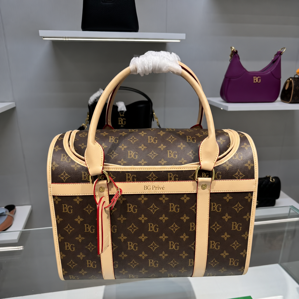 Dog Carrier 40 Monogram Canvas