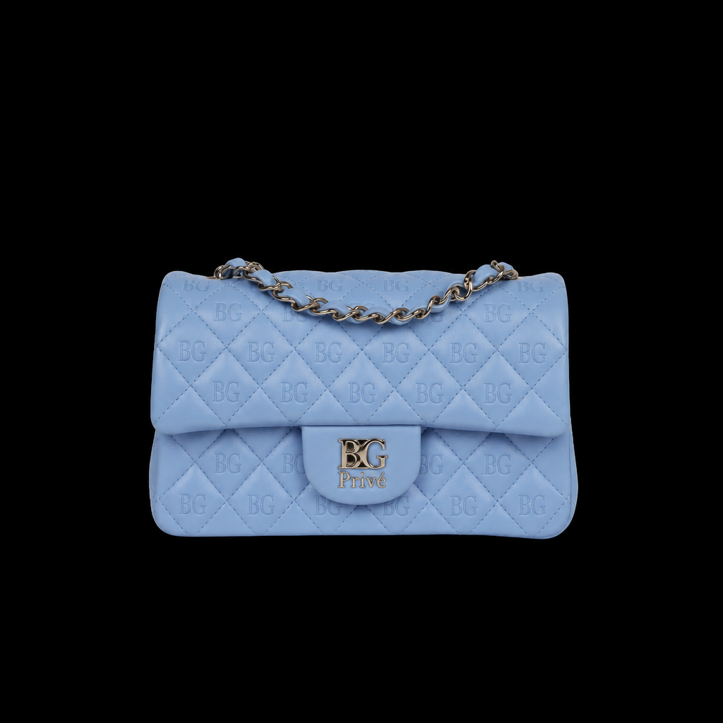 Mini Flap Bag – Mini Classic Handbag in Light Blue